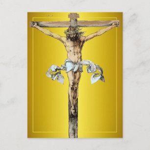 Albrecht Dürer 1505 Cristo en la tarjeta postal cr