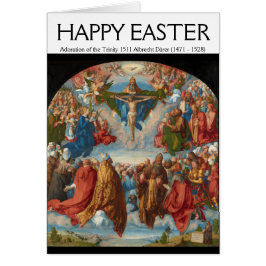 Albrecht Dürer 1511 Adoración de la Trinidad