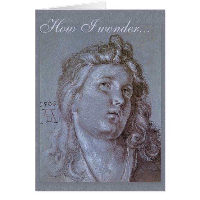Albrecht Dürer Angel Thoughts CC0371 (Frente)