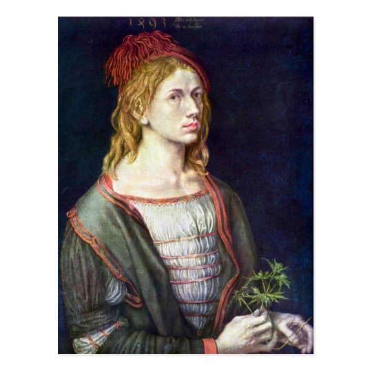 Albrecht Durer - autorretrato 3 Postal