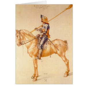 Albrecht Durer - jinete en la armadura