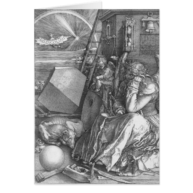 Albrecht Dürer - Melencolia (Frente)