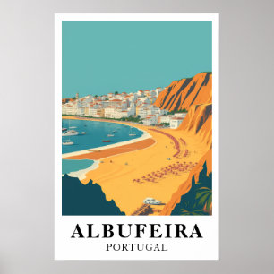 Albufeira Portugal Viajes Playa Arte Antiguo