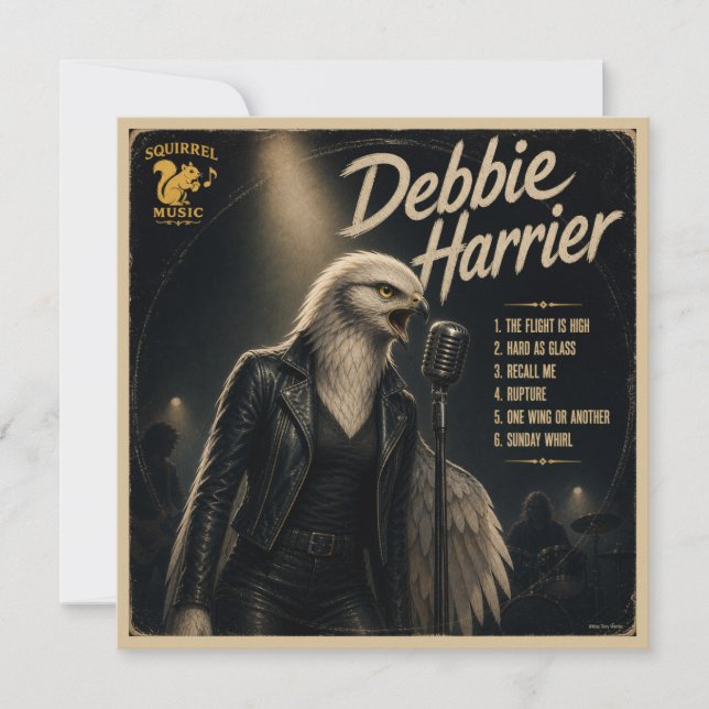 Álbum de Debbie Harrier: una parodia (Anverso)