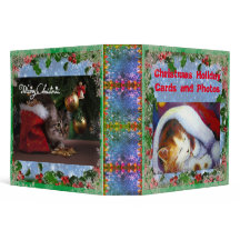 Álbum de fotos de tarjetas para navidades 3Binder 