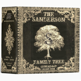Álbum de la genealogía del árbol de familia del