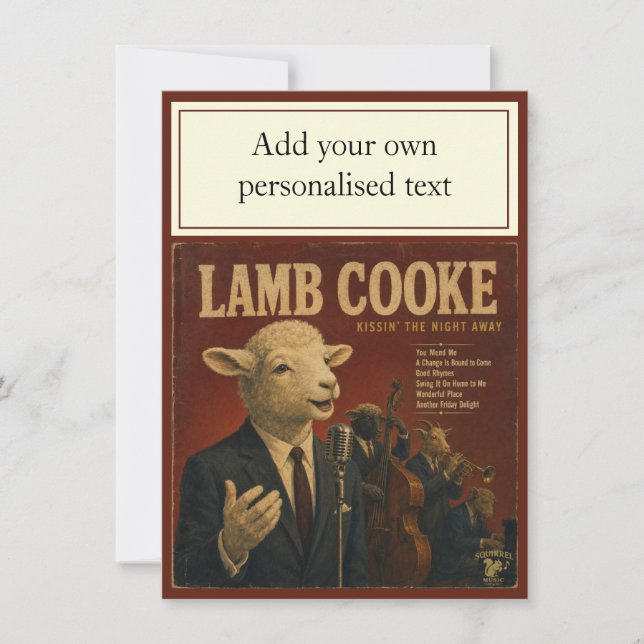 Álbum de Lamb Cooke: una parodia (Anverso)