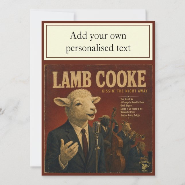Álbum de Lamb Cooke: una parodia (Anverso)