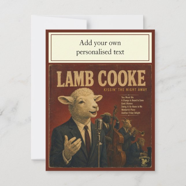 Álbum de Lamb Cooke: una parodia (Anverso)