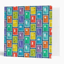 Álbum de sello de la nave espacial/carpeta polacos