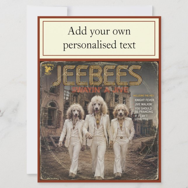 Álbum Jeebees: una parodia (Anverso)