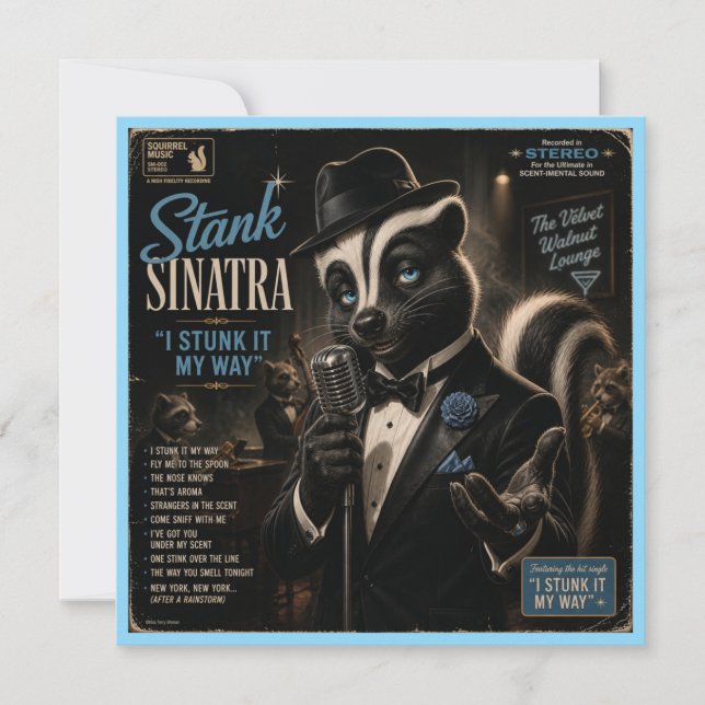 Álbum Stank Sinatra: una Parodia (Anverso)