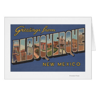 Albuquerque, New México - escenas grandes de la