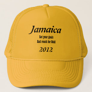 Alcance de Jamaica para sombreros de camioneros de