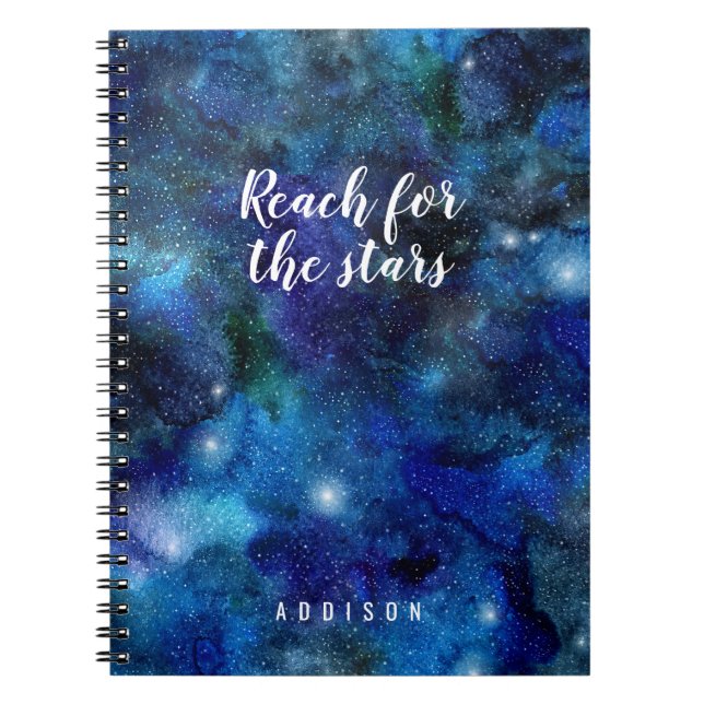 Alcance de la galaxia para el cuaderno conocido de (Frente)