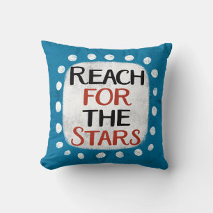 Alcance Del Cojín decorativo Stars