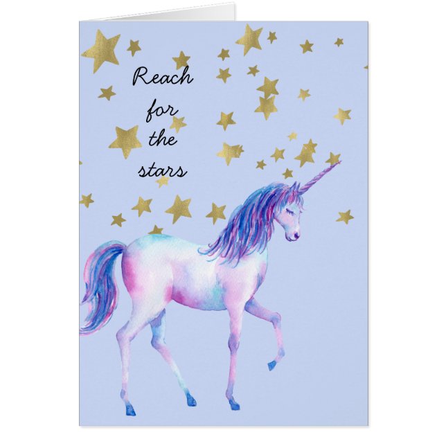 Alcance del unicornio de la lavanda para las (Frente)