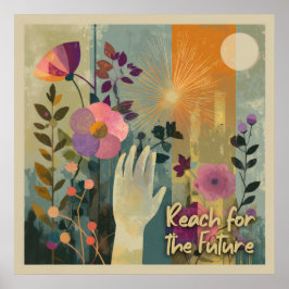 Alcance para el futuro - Impresión de arte de Sola