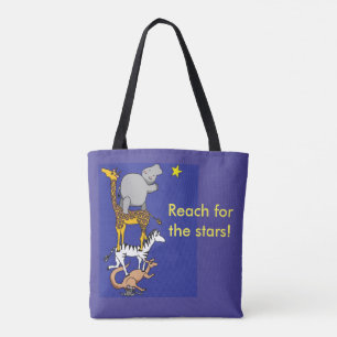 alcance para la bolsa de asas animal de los amigos