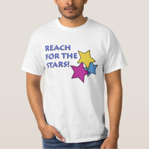 Alcance para la camiseta con valor de las estrella
