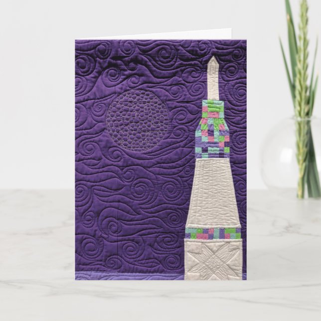 Alcance para la tarjeta de felicitación de las (Anverso)