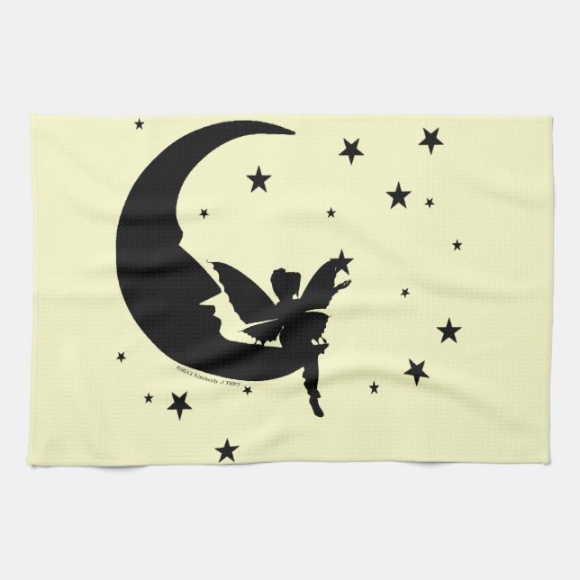 Alcance para la toalla de cocina de las estrellas (Horizontal)