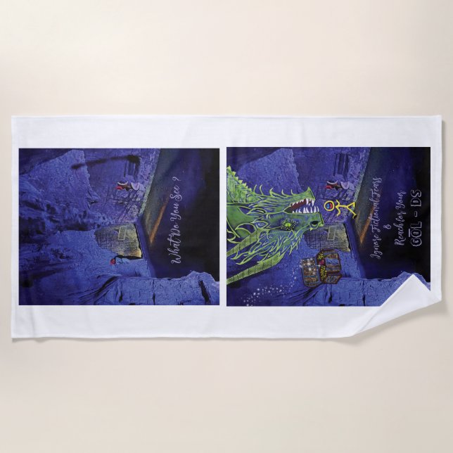 Alcance para su toalla de playa (Anverso)