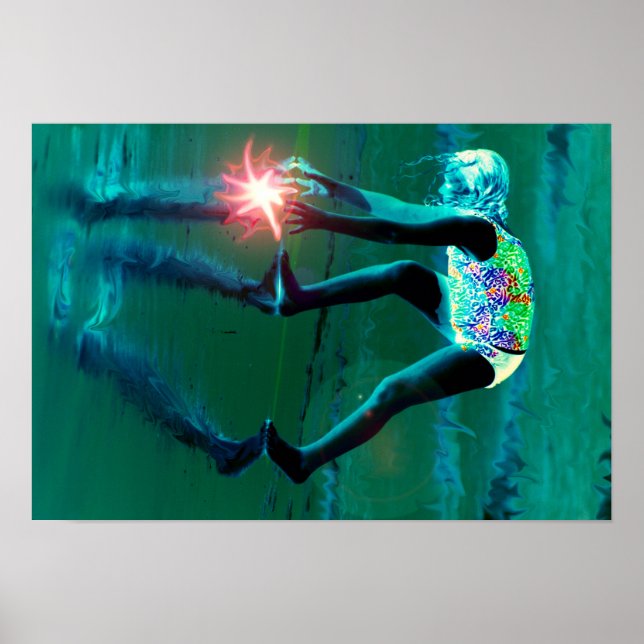 Alcanzar el arte Poster del alma espejada (Frente)