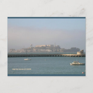 Alcatraz   Postal Blue Beach Song™