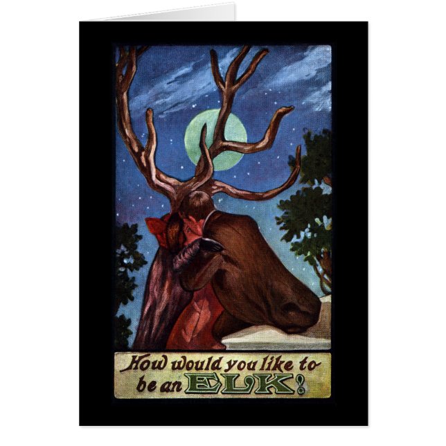 Alces de la ilusión óptica (Frente)