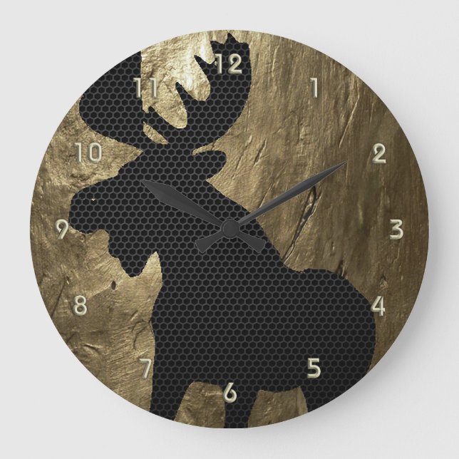 Alces en el reloj 1 del oro (Anverso)