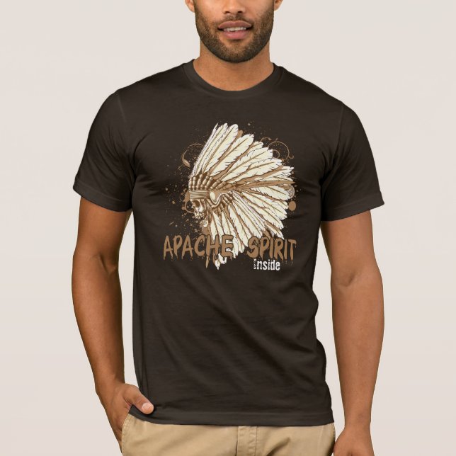 alcohol de apache dentro de la camiseta (Anverso)