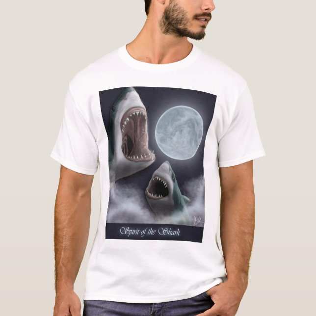 Alcohol de la camiseta del tiburón (Anverso)