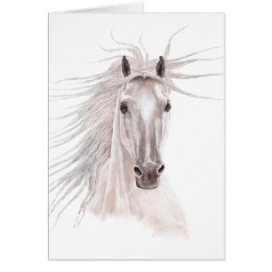 Alcohol del caballo del viento - tarjeta
