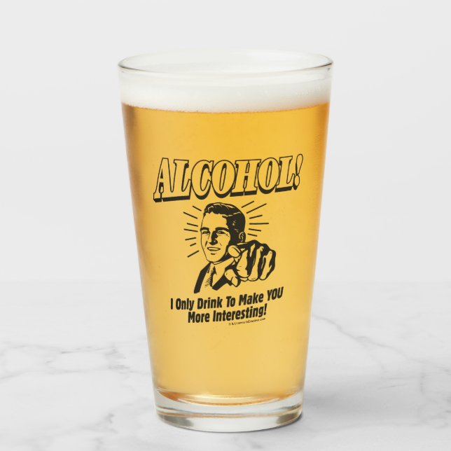 Alcohol: Haz que seas más interesante (Anverso (lleno))