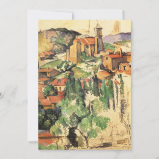 Aldea de Gardanne por Paul Cezanne, Arte de época