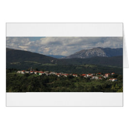 Aldea de Janezevo Brdo, colinas de Brkini, Esloven