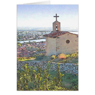 Aldea del vino francés