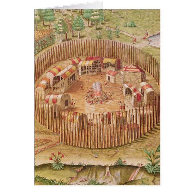 Aldea india fortificada, de 'Brevis (Frente)