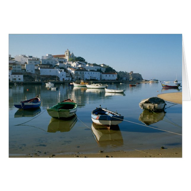 Aldea pesquera de Ferragudo, Algarve, Portugal (Anverso (Horizontal))