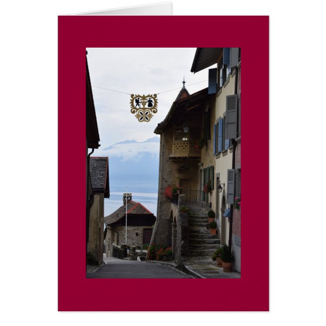 Aldea vinícola suiza (Frente)