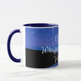 Aldeano susurrante oficial de los pinos taza de 11
