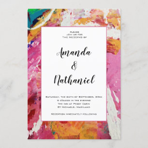 Alegato de la invitación a la boda del corazón