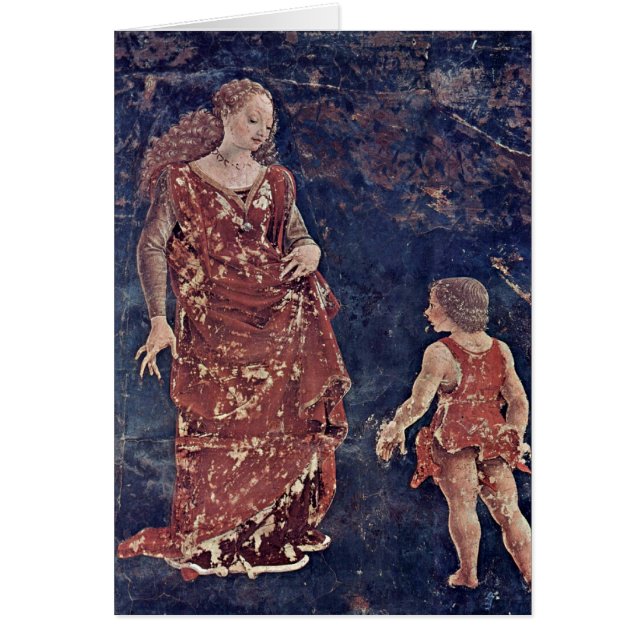 Alegoría de la fertilidad de Francesco del Cossa (Frente)