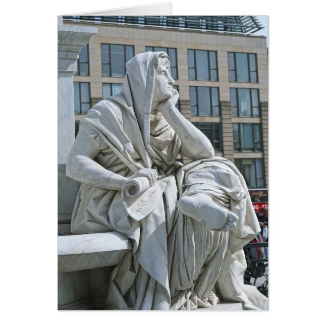 Alegoría de la Filosofía del Monumento a Schiller  (Frente)