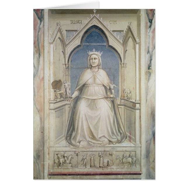 Alegoría de la justicia, c.1305 (Frente)