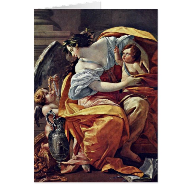 Alegoría de la riqueza de Simon Vouet (Frente)