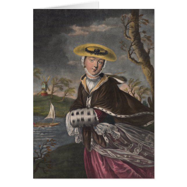 Alegoría de marzo - mujer hermosa (Frente)