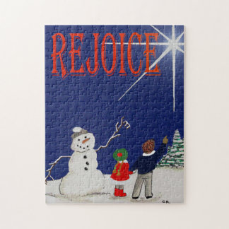 ¡Alégrate! Rompecabezas divertido. Juego familiar.