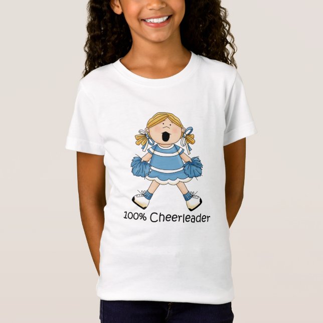 Alegre 100% lindo - Camiseta rubia (Anverso)